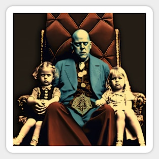 aleister crowley 3 Sticker